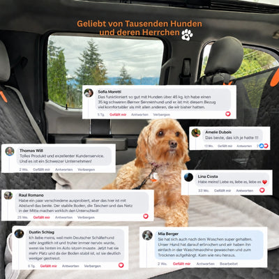Kylo's Pfotennest Rücksitzschutz für Hunde